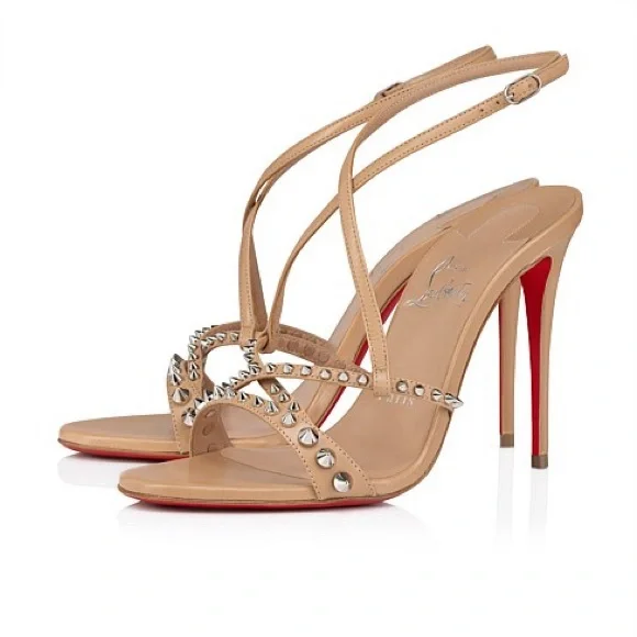 Christian Louboutin Tatooshka Spike Sandal NEW - Picture 5 of 13